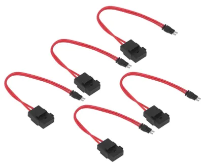 Sicherungshalter Mini 5er-Pack 20A 16AWG 230mm Kabel