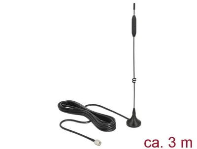 Produktbild von DeLOCK 12420, 5 dBi, 50 Ohm, Omnidirektionale Antenne, -30 - 70 °C, 1 Stück(e)