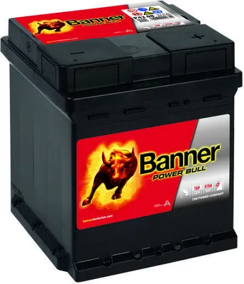 A studio shot of a car battery.
