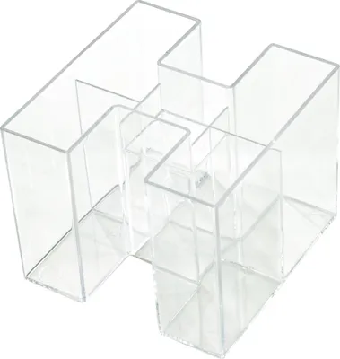 Image de HAN 17455-23 HAN Multicartes BRAVO, 5 compartiments, transparent-verre