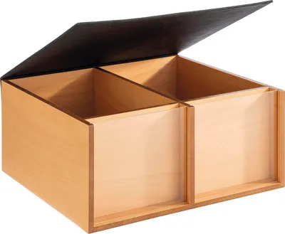 Produktbild von APS-Germany 11713, Box, Rechteckig, Braun, Acryl, Holz, 360 mm, 335 mm