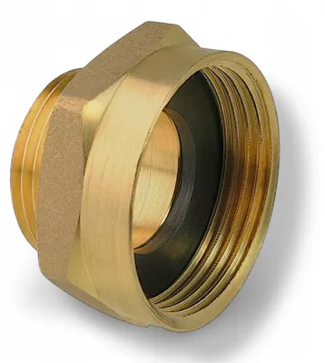 Produktbild von Reduzierung Reduzierstück Messing CW617N Fittings IG inkl. Dichtung auf AG 3/8 auf 1/4 Zoll
