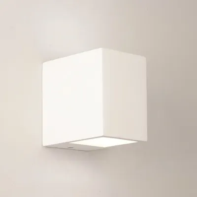 Produktbild von Gipswandleuchte 1x33W G9 Up&Down Gipsleuchte Gipslampen Wandlampe