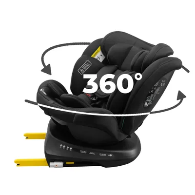 Immagine prodotto di KidsZone Seggiolino Auto 0-36 kg Isofix Girevole 40-150 cm i-Size