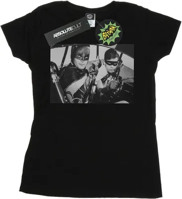 Produktbild von DC Comics - "Batman TV Series Ready For Action" T-Shirt für Damen BI48382 (L) (Schwarz)