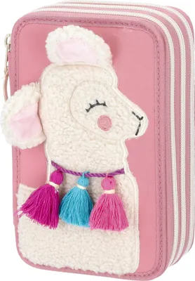 Produktbild von Topmodel Cosy With Application (0412584) Dreifach-federmäppchen Rosa  Mann Rosa One Size