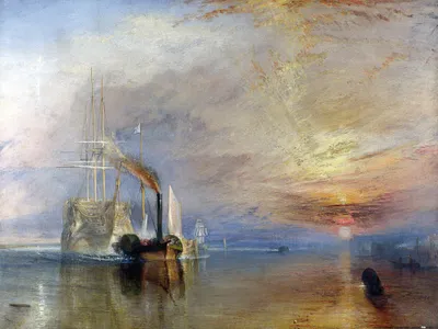 Zdjęcie produktu dla Joseph William Turner Art Print Obraz - Walczący Temeraire, 1839 (60 x 80 cm)