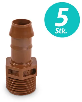 Produktbild von 5 Stk. Rain Bird XFF Anschlussstück AG x 1/2''