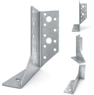 Productafbeelding van TORVON WBD Balkschuif voor dakconstructie, carport, pergola, houten constructies. Hout, 28x130x78x2 mm, 10 stuks.