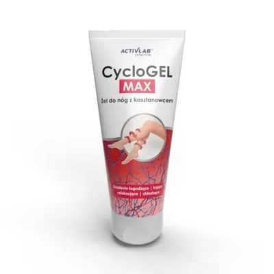 Obrázek produktu pro Cyclogel Max Gel pro péči o nohy s koňským kaštanem Activlab Pharma