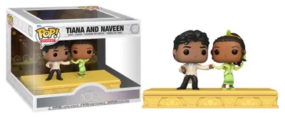 Productafbeelding van Disney 100 - Tiana en Naveen 1322 - Funko Moments Pop!