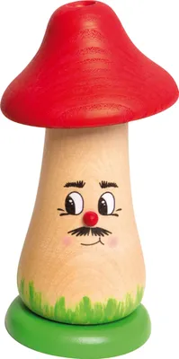 Produktbild von Kuhnert Rauchpilz - mit rotem Hut - Größe ca. 12cm - für Räucherkerzen der Größe M (Standard) - 36100
