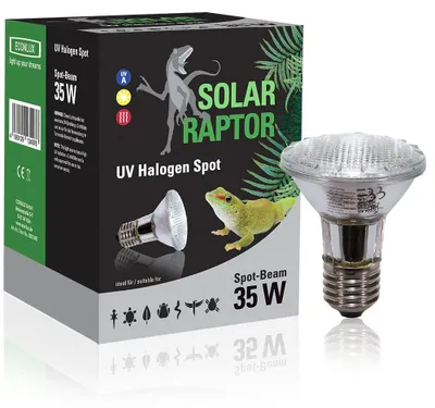 Immagine prodotto di Proiettore a alogenuri UV per terrari, ideale per riscaldare (35 W)