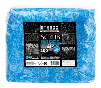Produktbild von Stroxx Scrub Nachfüllpack Mehrzweck-Reinigungstücher 100 Stück nachhaltig