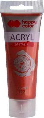 Zdjęcie produktu dla Farba akrylowa 75ml, metalik - czerwone złoto (457120)