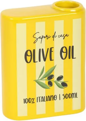 Image de Something Different - Vase à fleurs « Olive Oil » SD10874 (taille unique) (jaune)