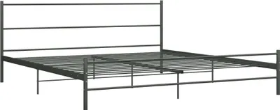 Obrázek produktu pro vidaXL Postelový rošt Grey Metal 200×200 cm