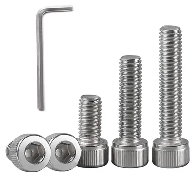 Productafbeelding van Set van 10 M4x60mm Zeskantbouten van Roestvrij Staal