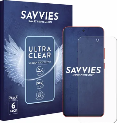 Produktbild von 6x Für Oppo A5 Pro Schutzfolie Savvies Displayschutz Display Schutz Folie Klar Transparent