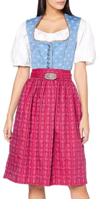 Produktbild von Dirndlschürze SC 300 rot 3 46-50