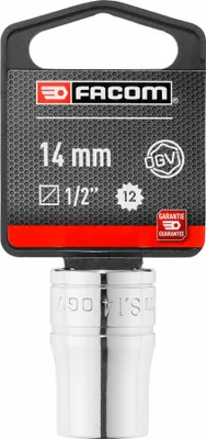 Obrázok produktu pre Nástrčný kľúč Facom 1/2Z 12-hranný 14 mm, SB