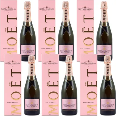 Obrázok produktu pre Šampanské Moet & Chandon - Imperial Rosé x6 - 75 cl