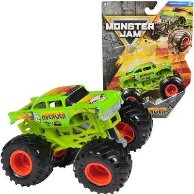Produktbild von Monster Jam Cars Monster Truck Serie 45 Avenger Fahrzeug 1:64