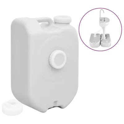 Produktbild von The Living Store Wassertank Tragbar mit Adapter 24 L Grau