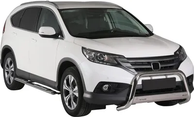 Obrázek produktu pro Ochranná lišta předního nárazníku pro Honda CR-V 2012-2015 ø63mm ocelová stříbrná ochrana