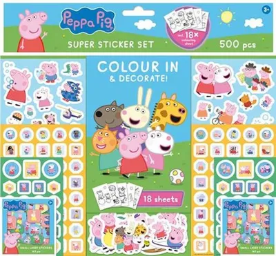 Obrázek produktu pro Peppa Pig - Samolepkový set 500