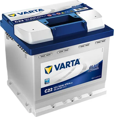 Zdjęcie produktu dla Varta Blue Dynamic 52Ah, 12V, 470A, C22