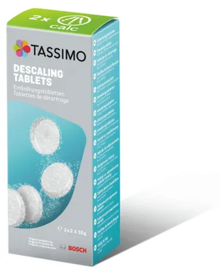 Produktbild von Bosch Entkalkungstabletten TCZ6004 4 Tabletten, Kaffeemaschine, Tablet, 4 Stück(e), 120 mm, 50 mm, 35 mm