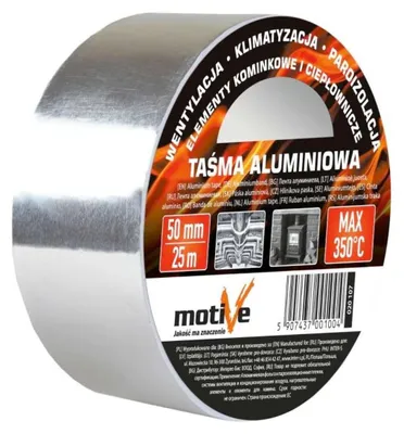 Immagine prodotto di Nastro adesivo in alluminio, resistente alle alte temperature fino a 350°C