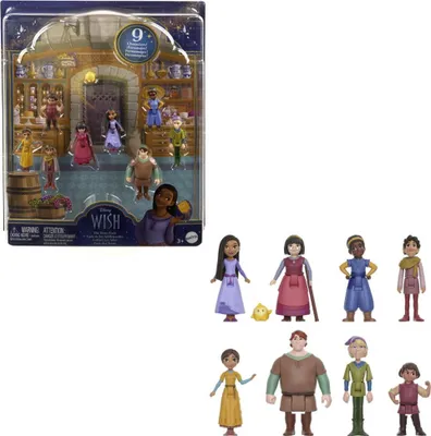 Obrázek produktu pro Disney The Teens Van Wish hrací sada s osmi panenkami růžová