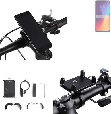 Produktbild von K-S-Trade Handyhalterung für das Fahrrad kompatibel mit FreeYond M6 Halter Lenkstange Fahrradhalterung Motorrad Bike Mount Befestigung Smartphone