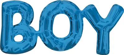 Produktbild von Amscan 3309801, Spielzeugballon, Folie, Blau, 50 cm, 5 Stück(e)