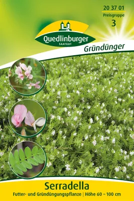 Produktbild von Serradella einjährig (50 g) | Gründünger von Quedlinburger