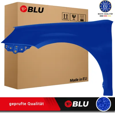 Immagine prodotto di BLU Parafango compatibile con VW Volkswagen Golf V 5 Kombi / Jetta LD5Q Sinistra Blau SchattenBlau | 2003-2009 | Anteriore | Verniciato | Pronto per il montaggio | Acciaio