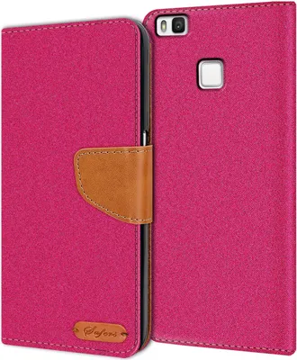 Image de Housse de téléphone portable Huawei P9 Lite Housse Wallet Flip Case Protection Cover tissu