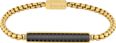 Produktbild von Police Herrenarmband Edelstahlband Armband golden PJ26474BSG.02