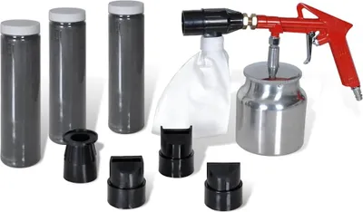 Produktbild von Druckluft Sandstrahlpistole Sandstrahler Set