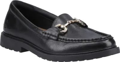 Produktbild von Hush Puppies - "Verity"  Trensen-Detail Halbschuhe für Damen FS12031 (38 EU) (Schwarz)