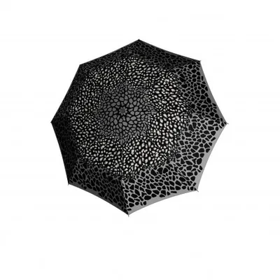 Image de Knirps parapluie canne parapluie T.760 Stick Automatic Animal Stone noir multicolore
