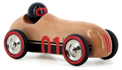 Immagine prodotto di Vilac Auto da competizione sportiva vintage - Legno naturale