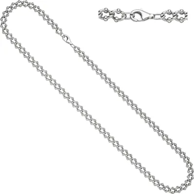 Produktbild von JOBO Halskette Kette 925 Sterling Silber 55 cm Silberkette Karabiner
