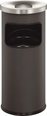 Produktbild von DURABLE Papierkorb SAFE mit Ascher 17 Liter anthrazit
