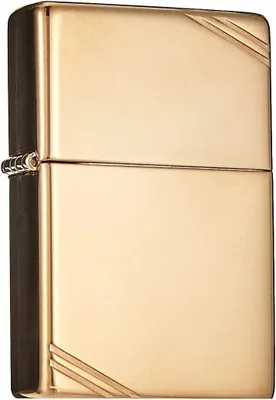 Produktbild von Zippo Vintage hochpolierter Messing Winddicht leichter