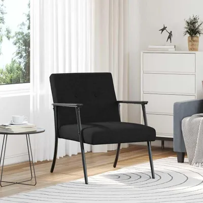 Produktbild von Sessel in Schwarz, 59 x 75 x 78 cm, mit Stoffbezug