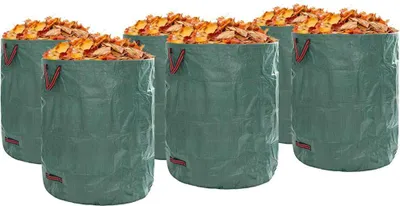 Zdjęcie produktu dla Worek na śmieci ogrodowe vidaXL, 12 szt., zielony, 79 x 79 x 99,5 cm, polipropylen