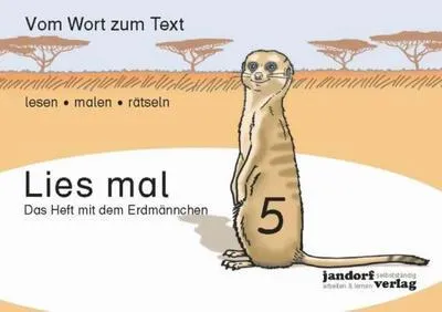 Zdjęcie produktu dla Lies mal 5 - Das Heft mit dem Erdmännchen